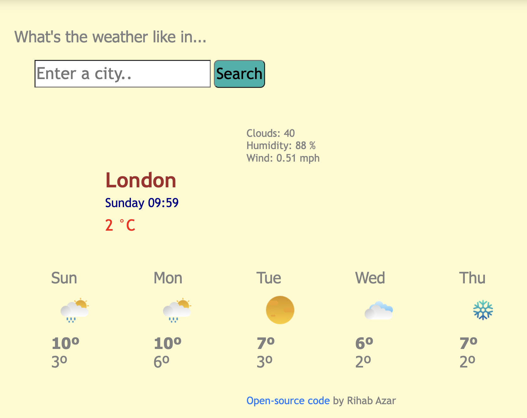 this is a screenshot of a Forecast website page